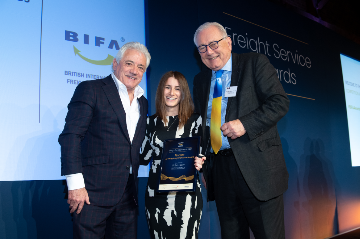 Dalya Henry Finalist for the BIFA Young Freight Forwarder Award